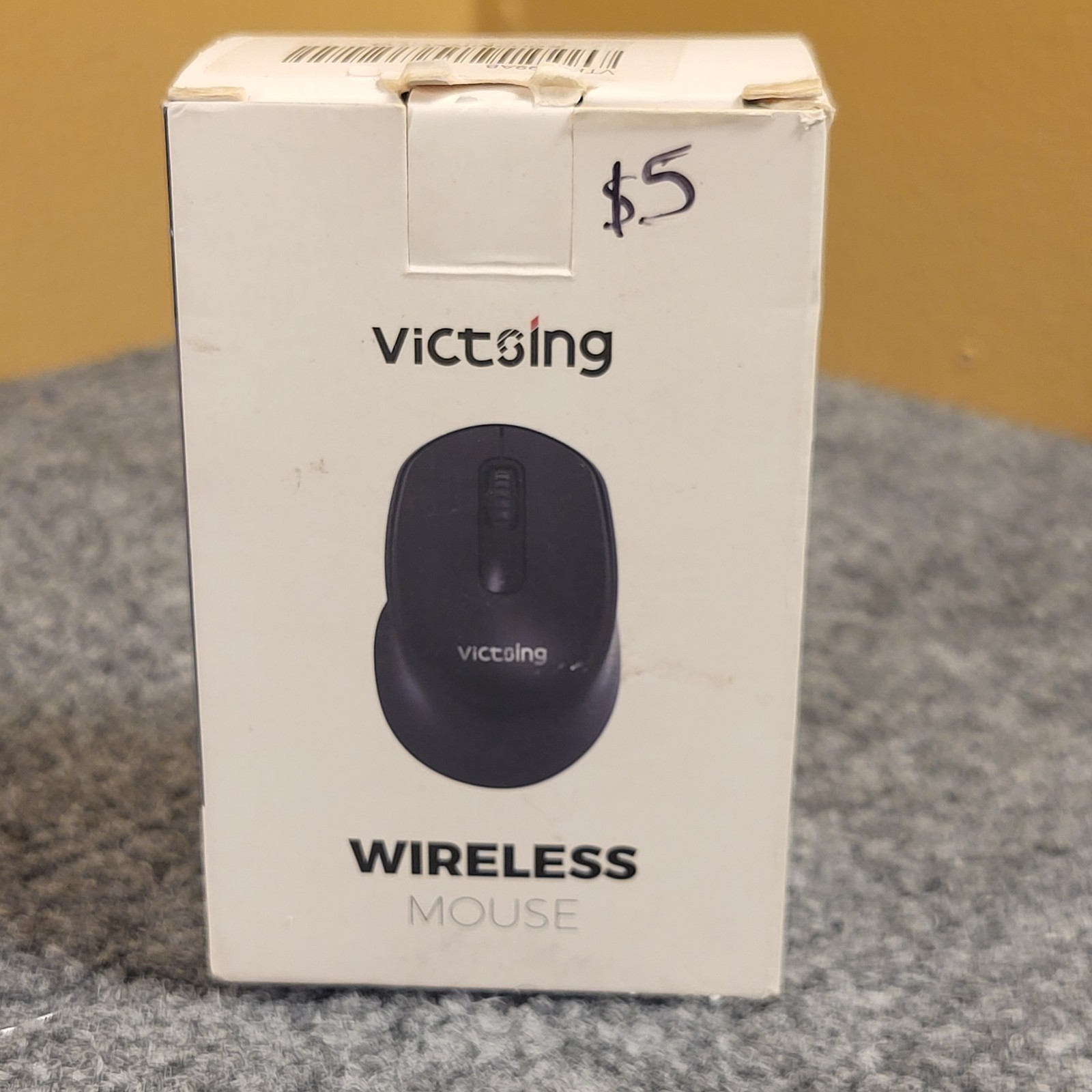 VicTsing Wireless Ergonomic USB Receiver (PC299A) Computer Laptop Mouse
