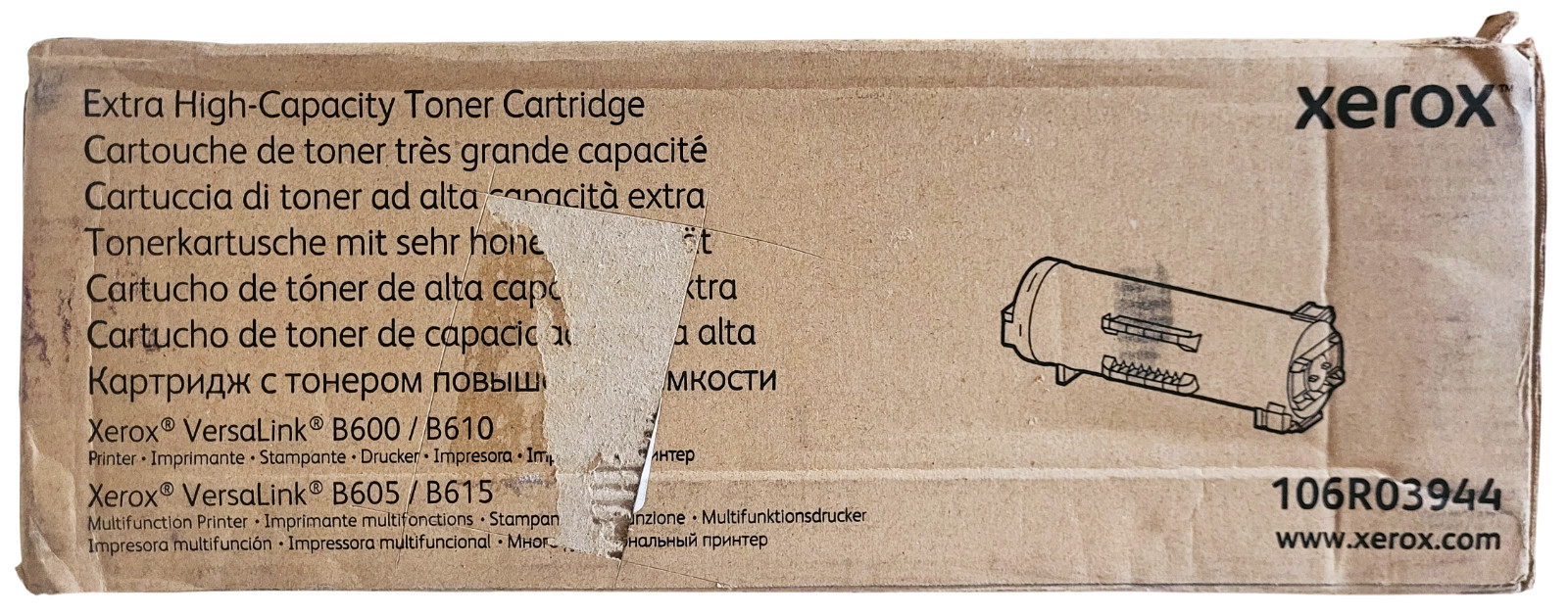 Xerox 106R03944 Extra High-Capacity Toner Cartridge New-Open Box
