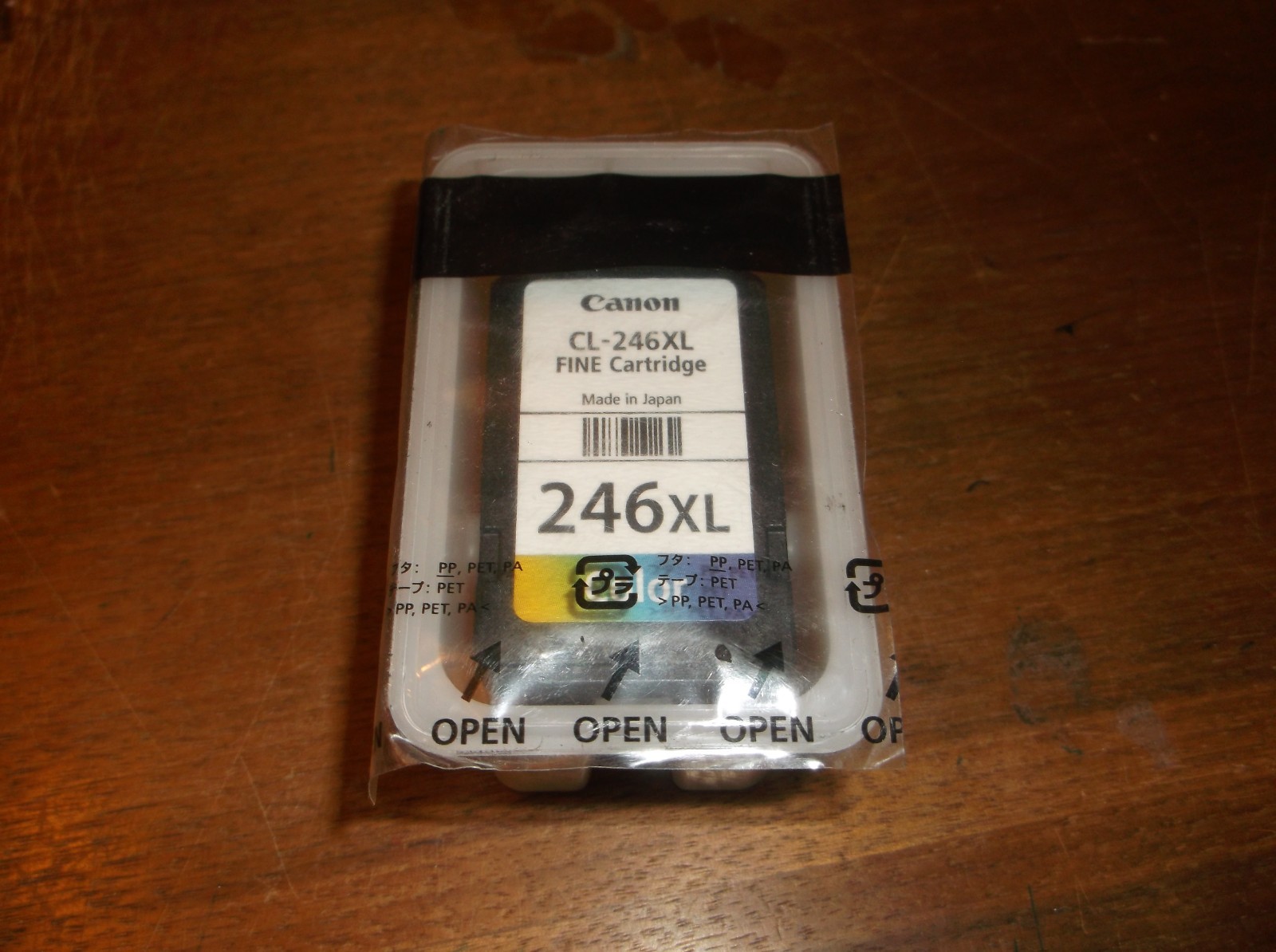 CANON 246XL ink cartridge, COLOR, new, opened box