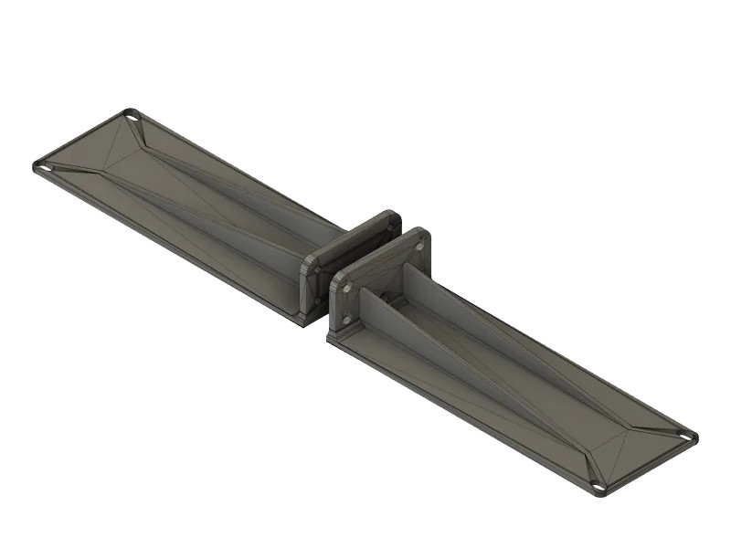 19-Inch 2U Reinforced Rack Mount Blanks - Pack of 5