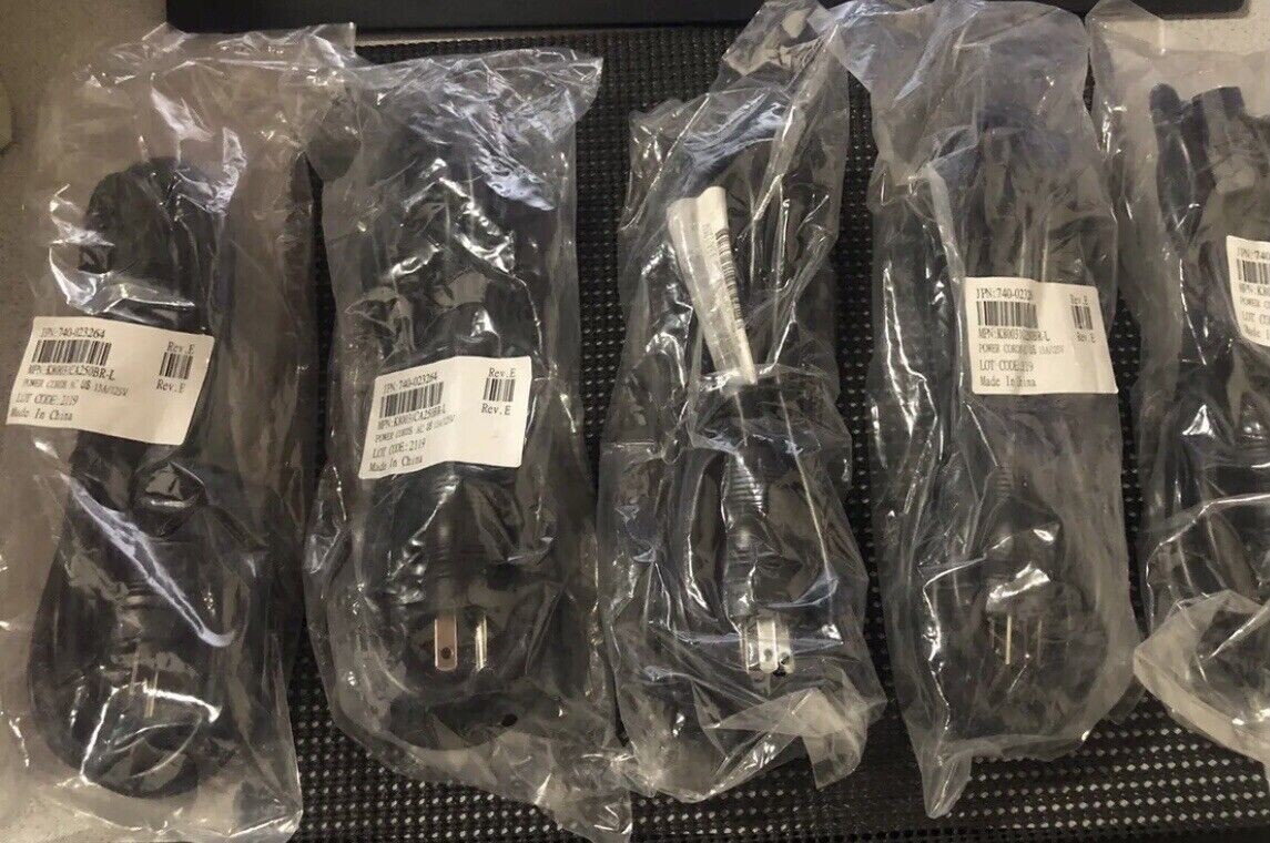 Juniper Power Cord 740-023264 2.5m AC-US 13A 125 v 16 awg  Lot Of 5