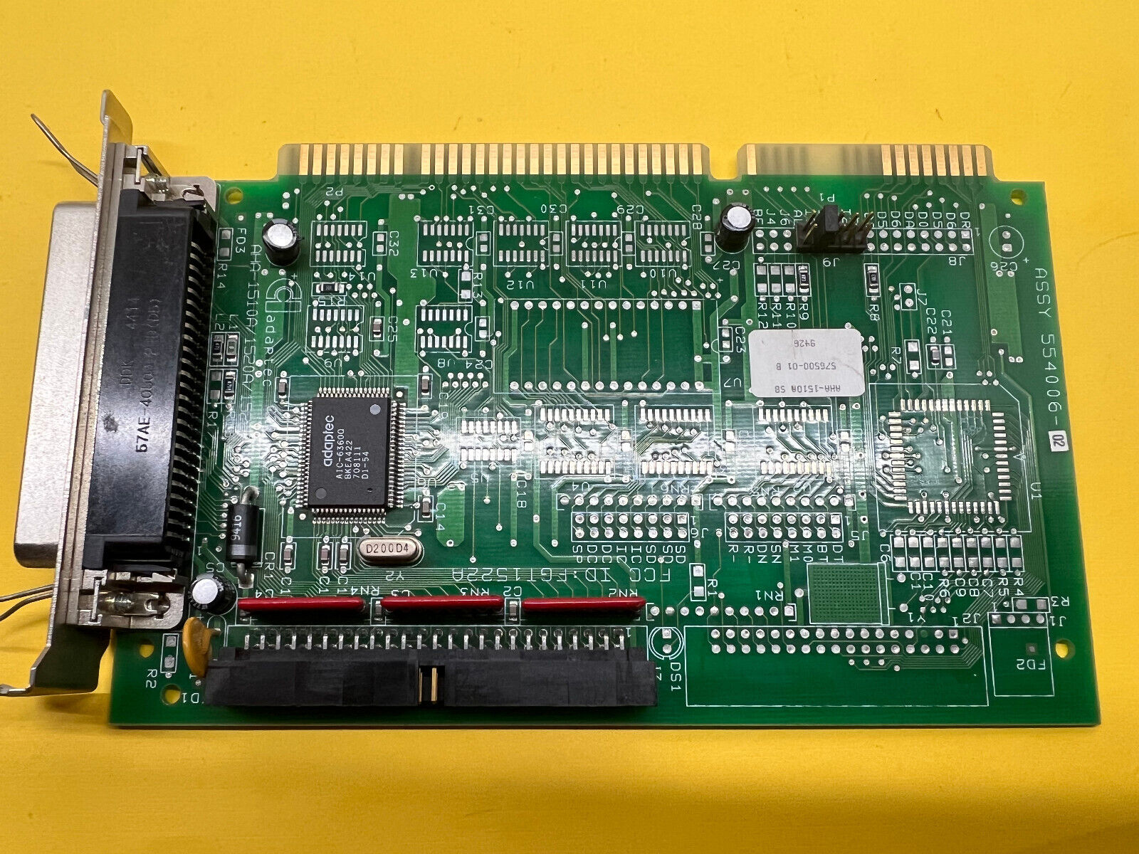 Adaptec AHA-1510A/1520A/1522A SCSI Controller Card 