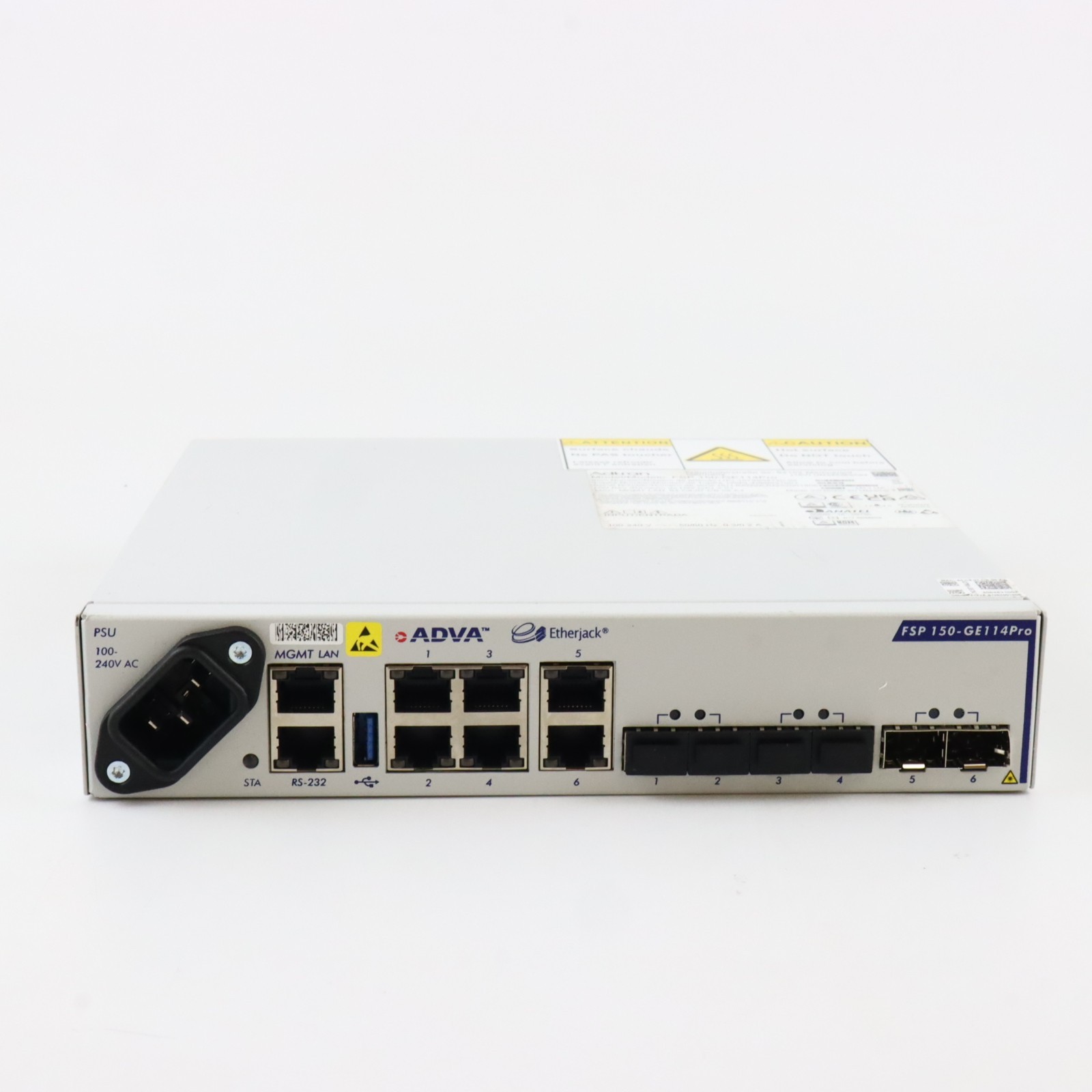 ADVA FSP 150-GE114Pro Carrier Ethernet Switch Network Demarcation Device
