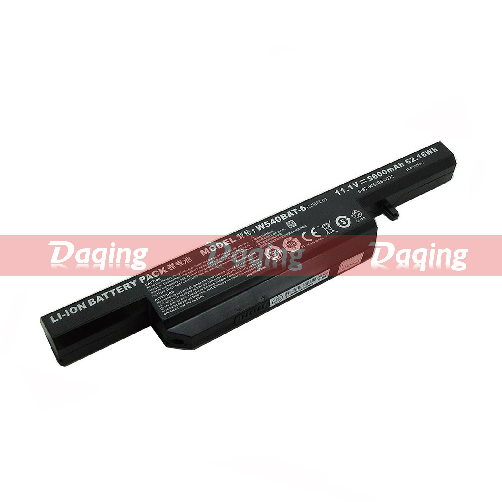 New Original W540BAT-6 62.16Wh Battery for Clevo W540EU W545EU W550EU W155U OEM