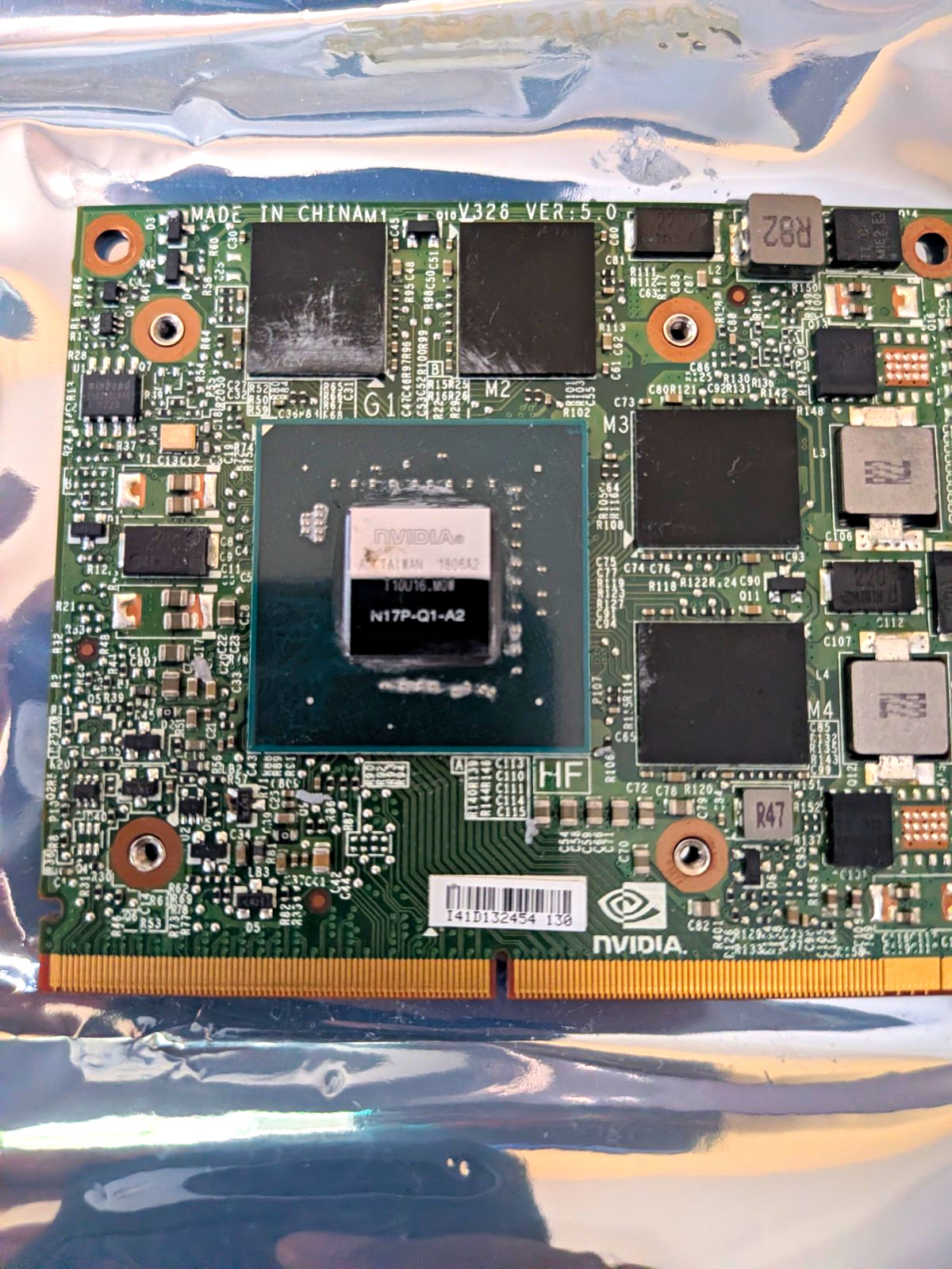 NVIDIA Quadro M1200 4GB GDDR5 Mobile GPU Module N17P-Q1-A2 CUDA
