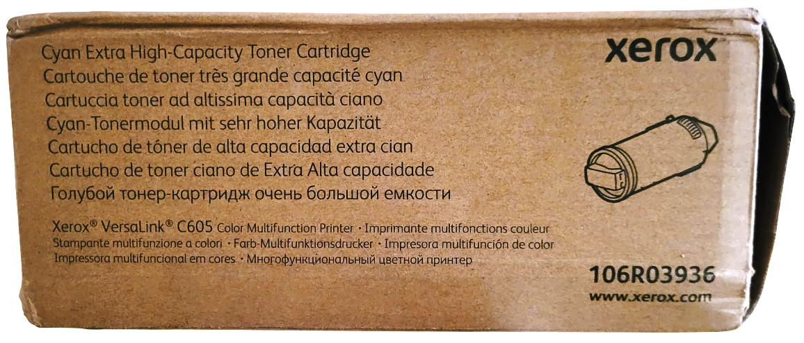 Xerox 106R03936 CT202847 Cyan Extra High Capacity Toner Cartridge