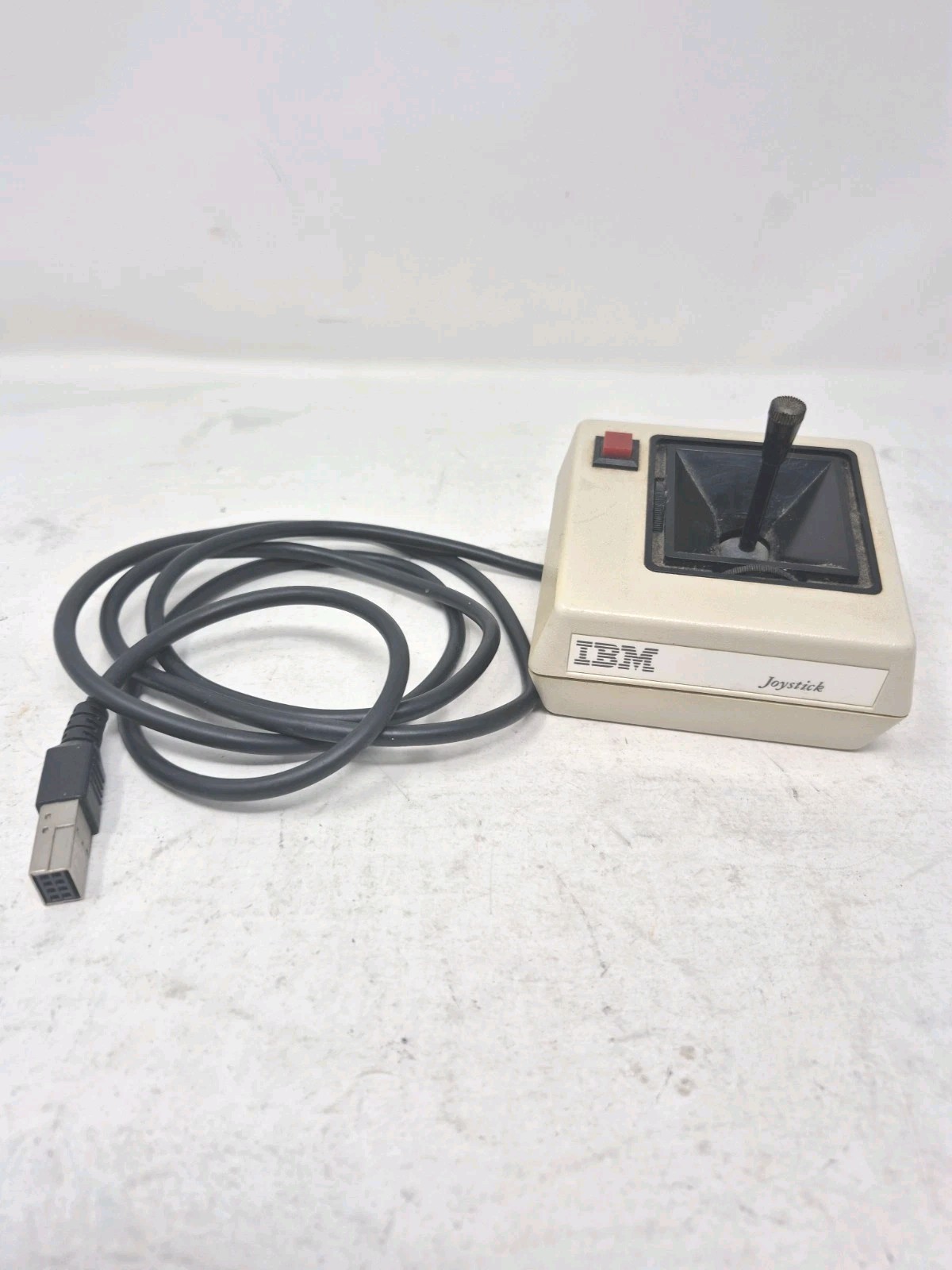Vintage IBM Joystick - White And Black - Pre-owned 