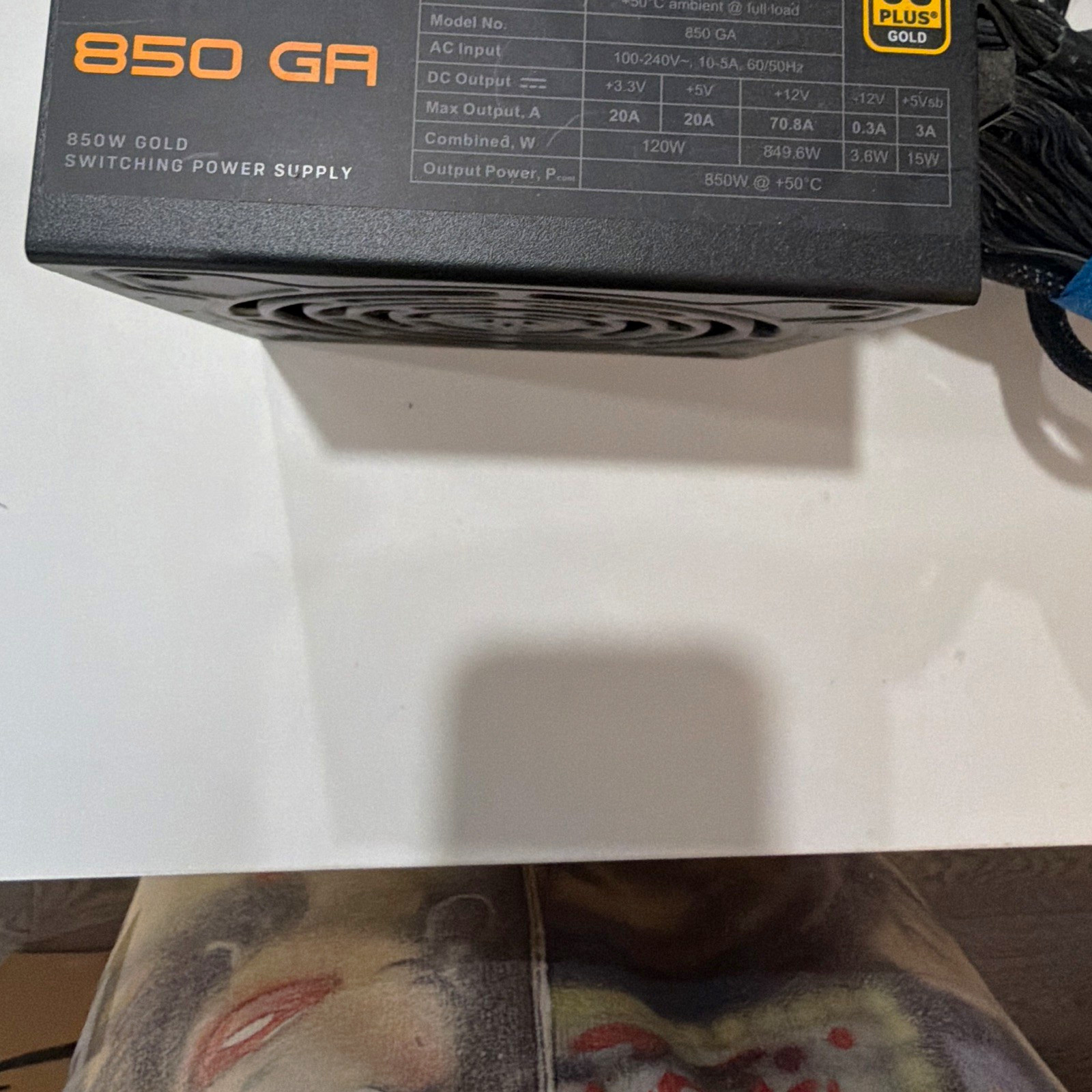 EVGA SuperNOVA 850 GA 850W Fully Modular ATX PSU 24-Pin 220-GA-0850-X1