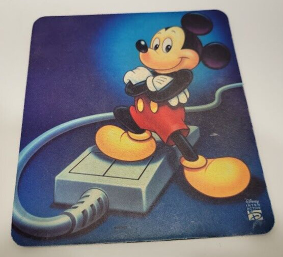 Vintage Disney's Mickey Mouse mouse pad