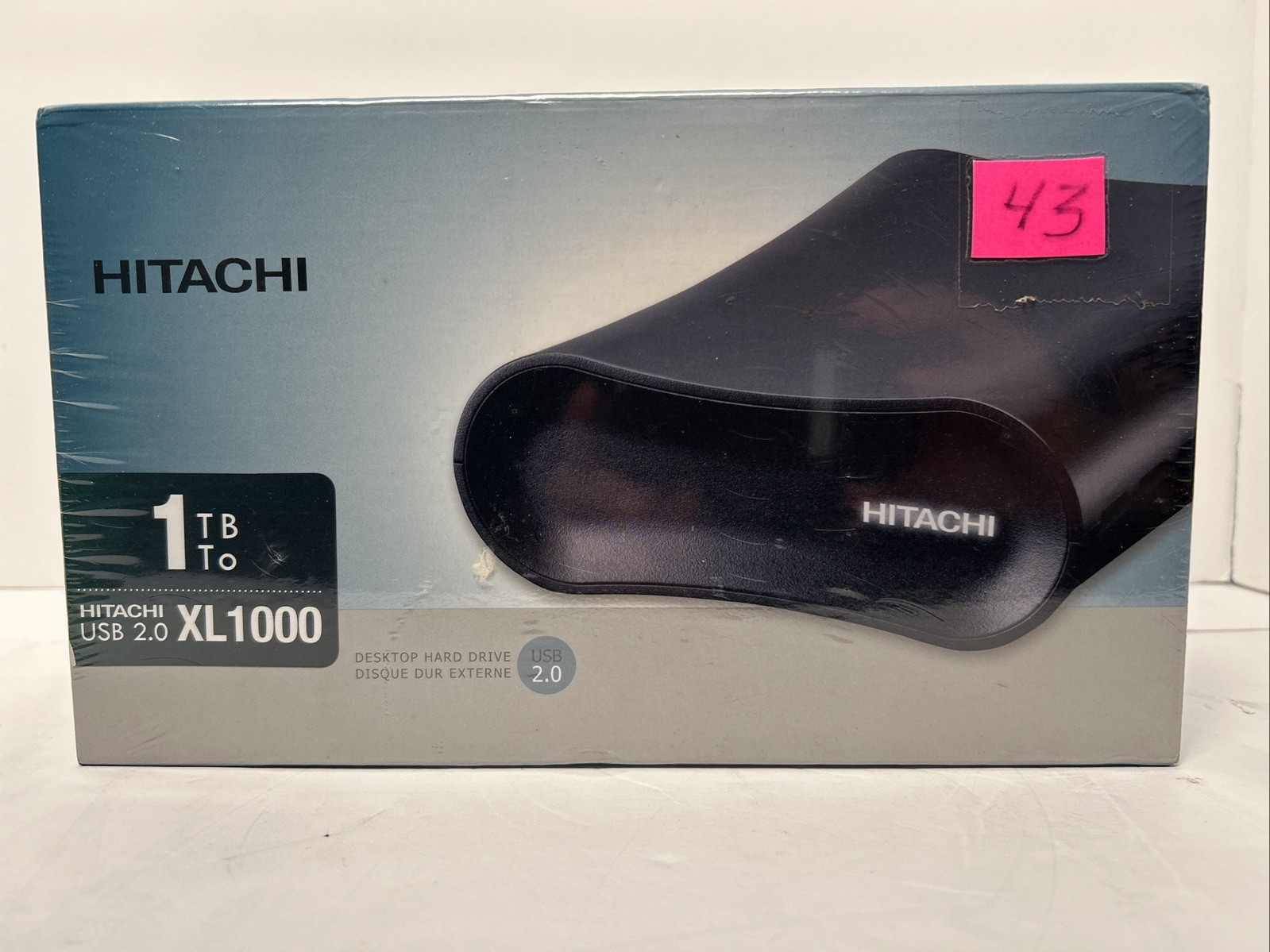 Desktop External Hard Drive Hitachi XL1000 1TB 1To USB 2.0 New Factory Sealed