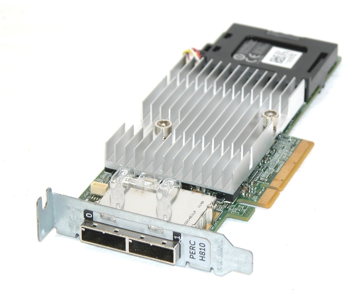 NEW Dell HVCWY PERC H810 2-Port 6GB/s SAS Raid Controller w Battery 1GB NV Cache