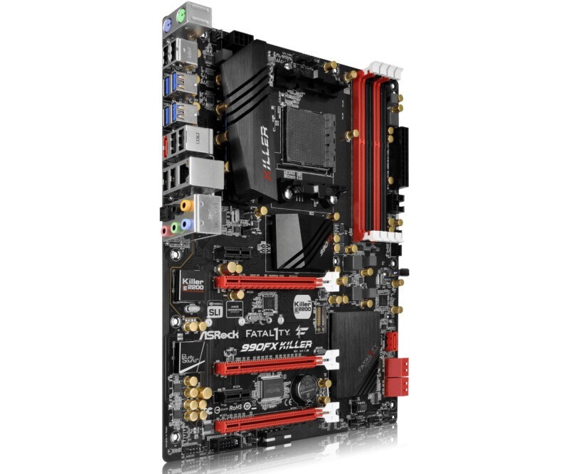 ASRock 990FX Killer Socket AM3+ AMD 990FX Motherboard DDR3 USB/3.1 With I/O