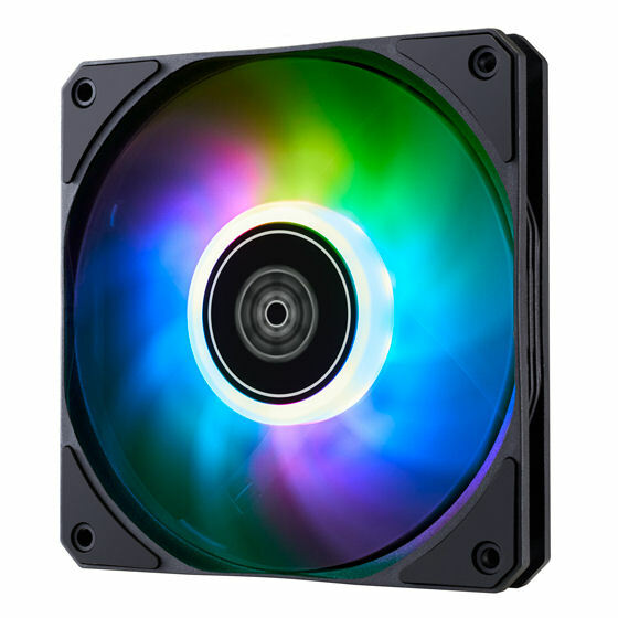 Silverstone AS120B-ARGB  Air Slimer Slim 120mm x 120mm x 15.6mm, PWM 4PIN Fan