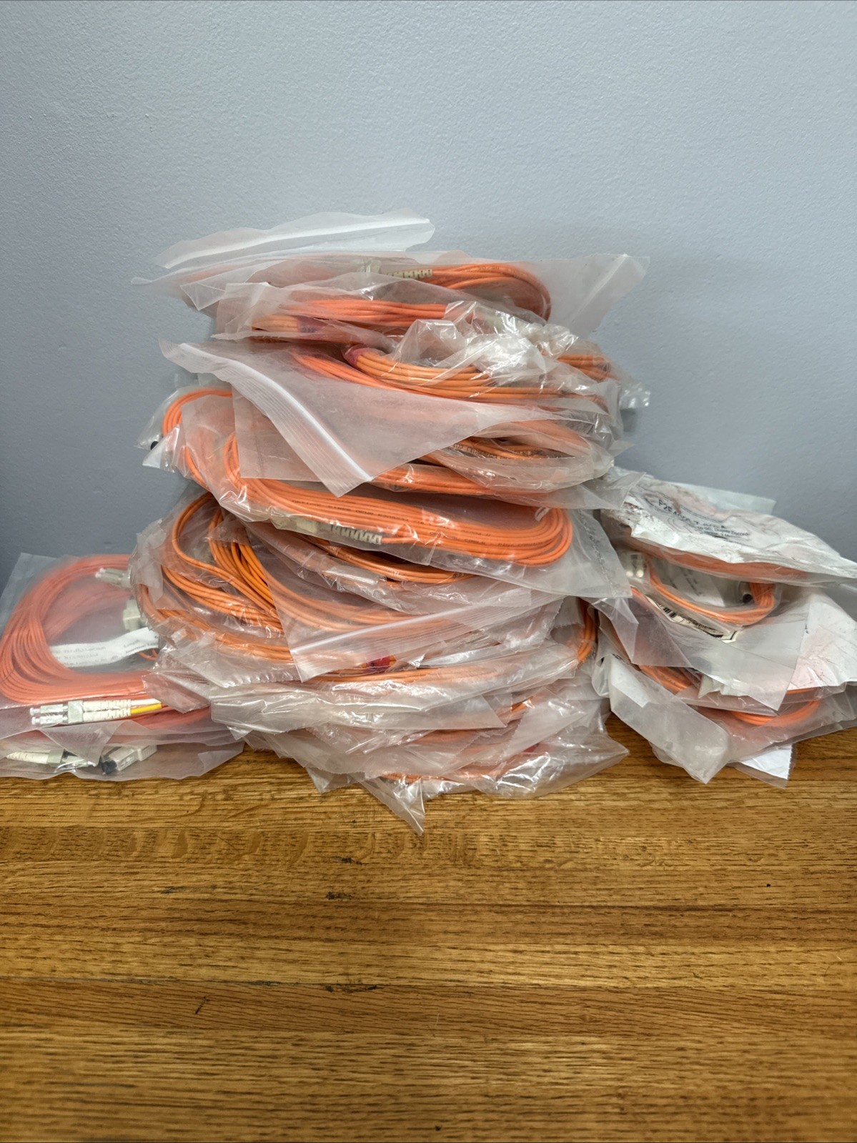 Lot of 54 NEW Fiber Optic LC SC Duplex Cable Various Mix - See Pics