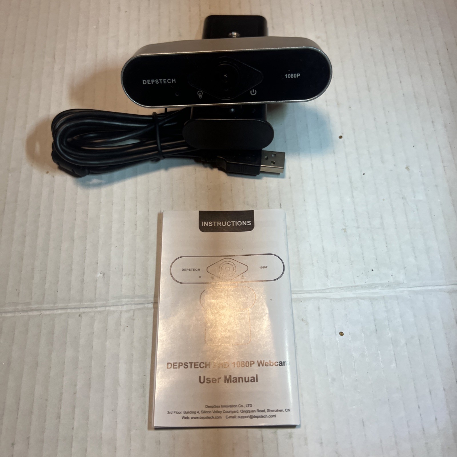 Depstech HD Webcam 1080P 30FPS