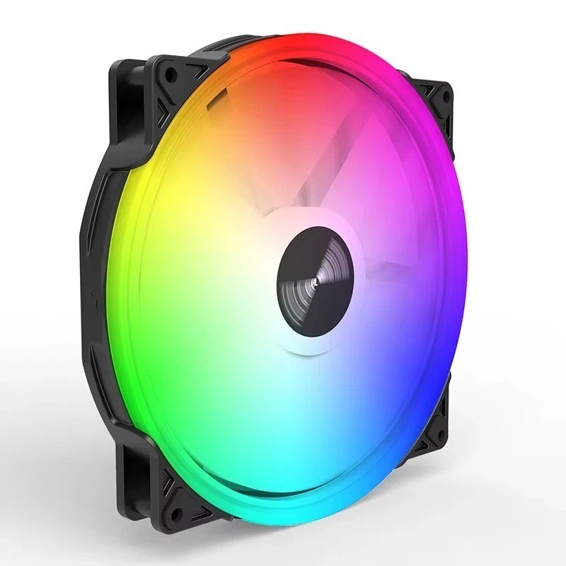 TEUCER FD200 200mm ARGB Case Fan 5V 3PIN PC Cooling Fan White