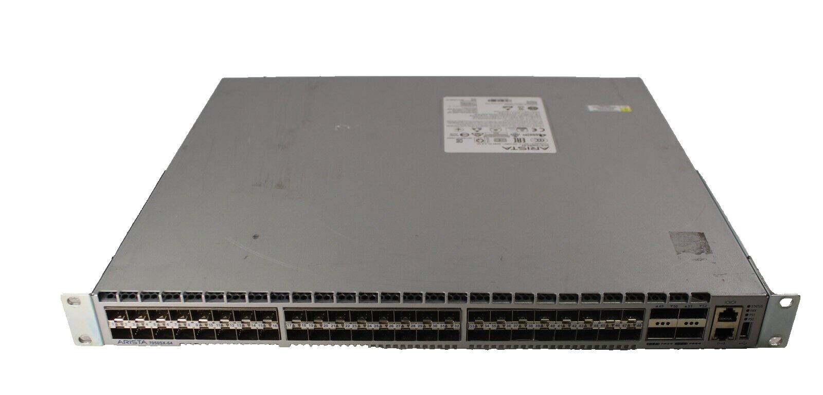 Arista DCS-7050SX-64 10GbE 4x 40GbE QSFP+ Network Switch 100-400-065-00