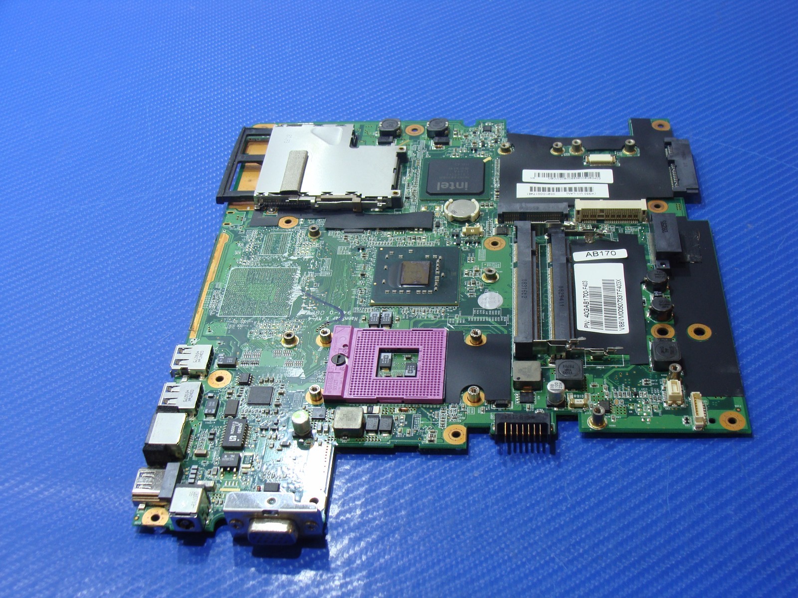 Gateway W350I 14.1" Genuine Laptop Intel Motherboard 40GAB1700-F403 ER*