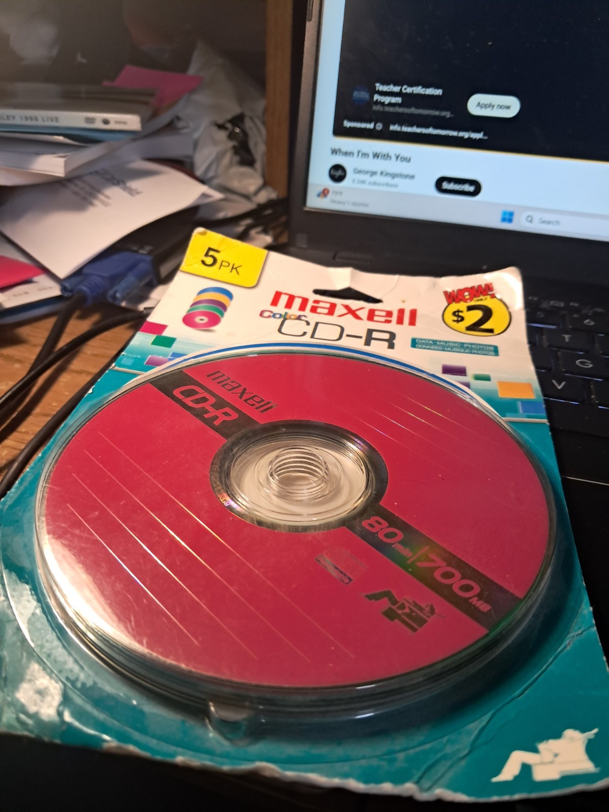 Maxwell Color CD R