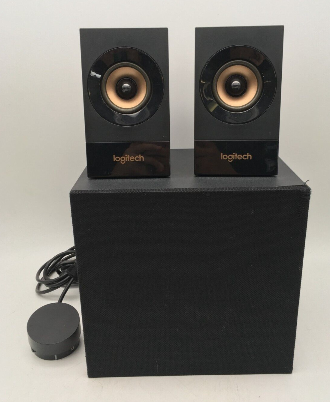 Logitech S-00150 PC Speaker Boxes Subwoofer Stereo Speaker