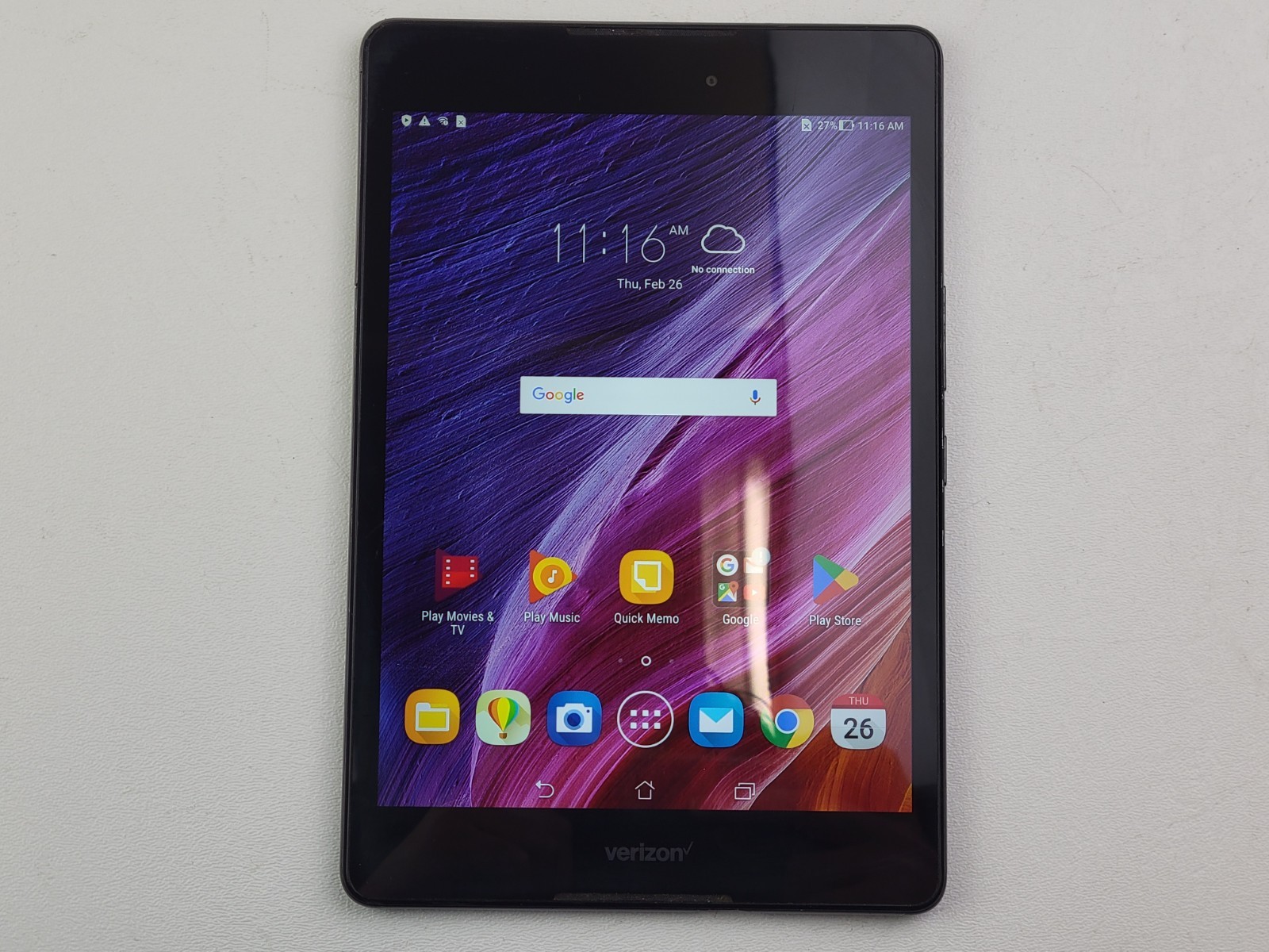 ASUS ZenPad Z8 (P008) 16GB, Wi-Fi + 4G (Verizon) 7.9" Tablet - SMALL ISSUE