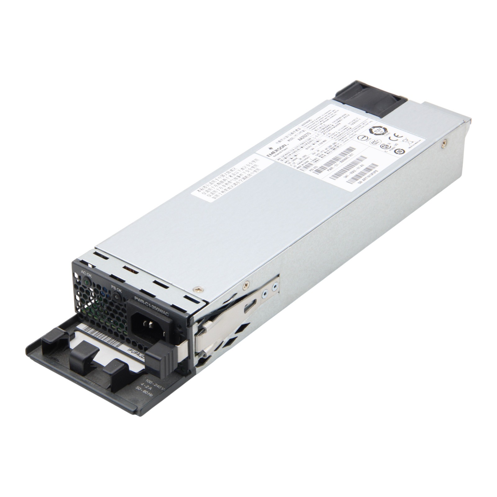 Cisco Emerson 341-0562-01 PWR-C1-350WAC 350W Power Supply Power Supply for C3850