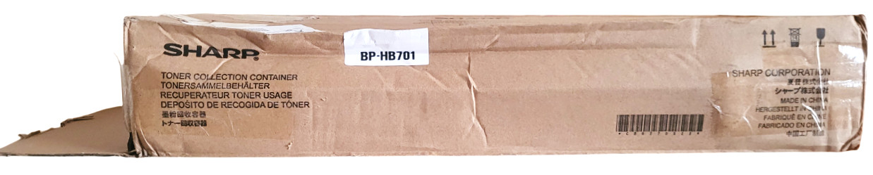 Sharp BP-HB701 Toner Collection Container New With Open Deformed Ripped Box