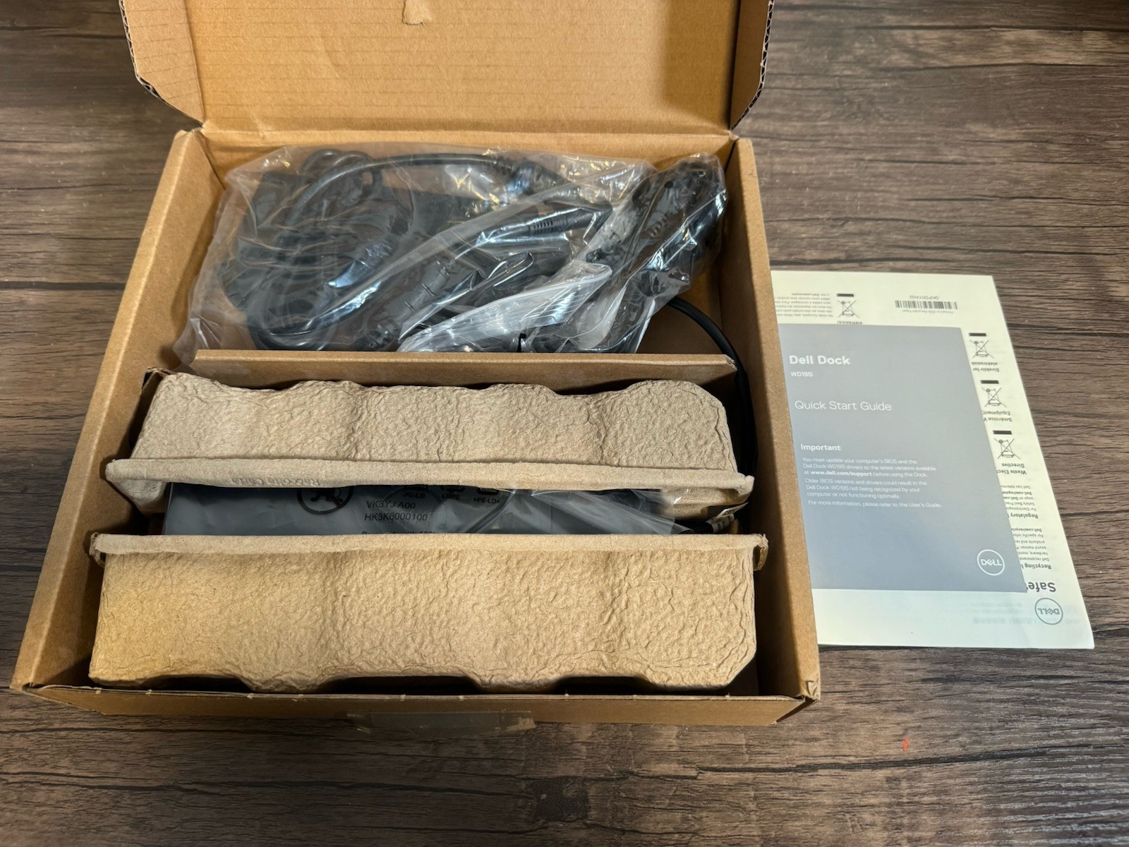 Dell WD19S USB-C Docking Station 180W Power Adapter NEW