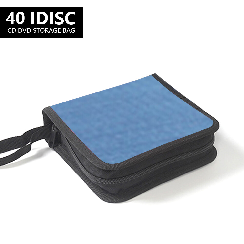 128/240/400/520 Disc CD/DVD Wallet Binder Book Sleeves Storage Bag Carrying Case