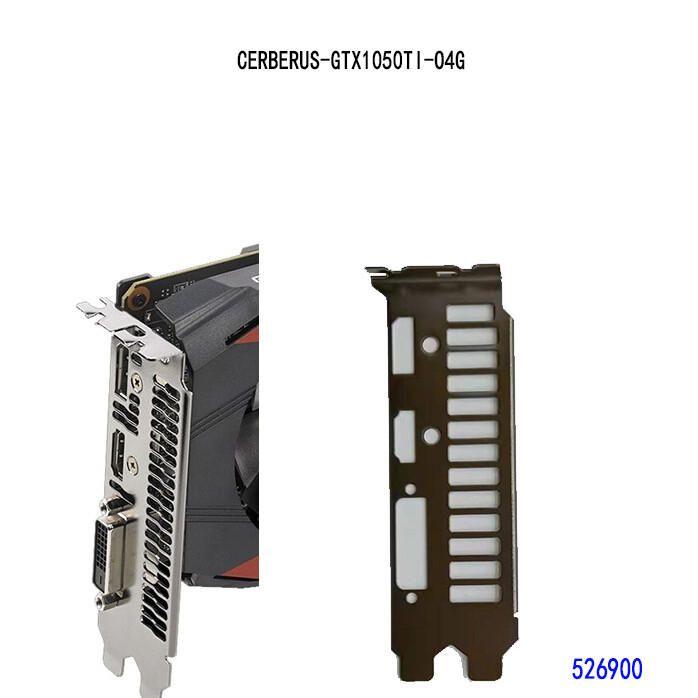 CERBERUS-GTX1050TI-O4G FOR ASUS IO I/O SHIELD Back Plate BackPlate