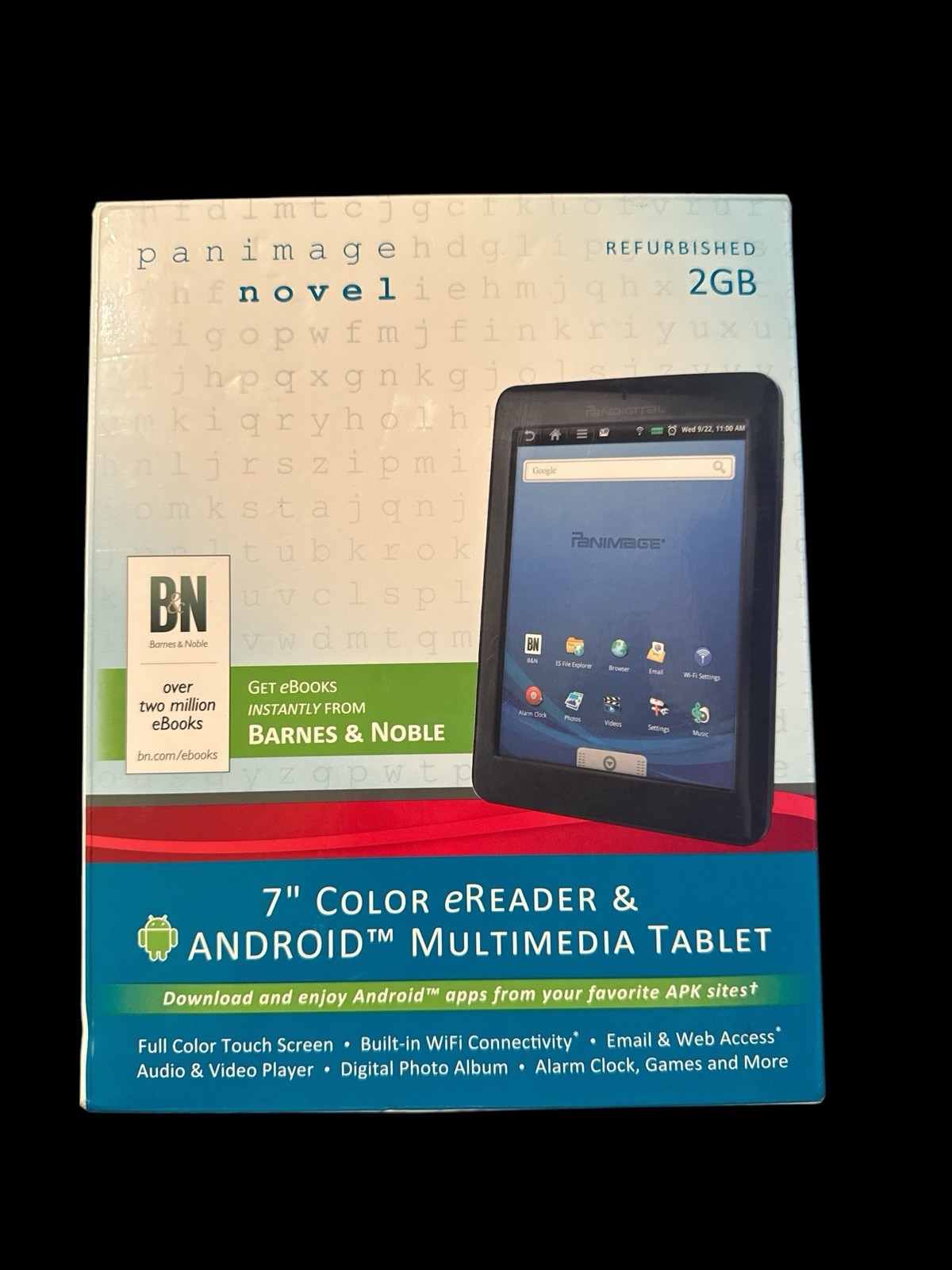 (I-14302) Pandigital RR7T2 eBook Reader