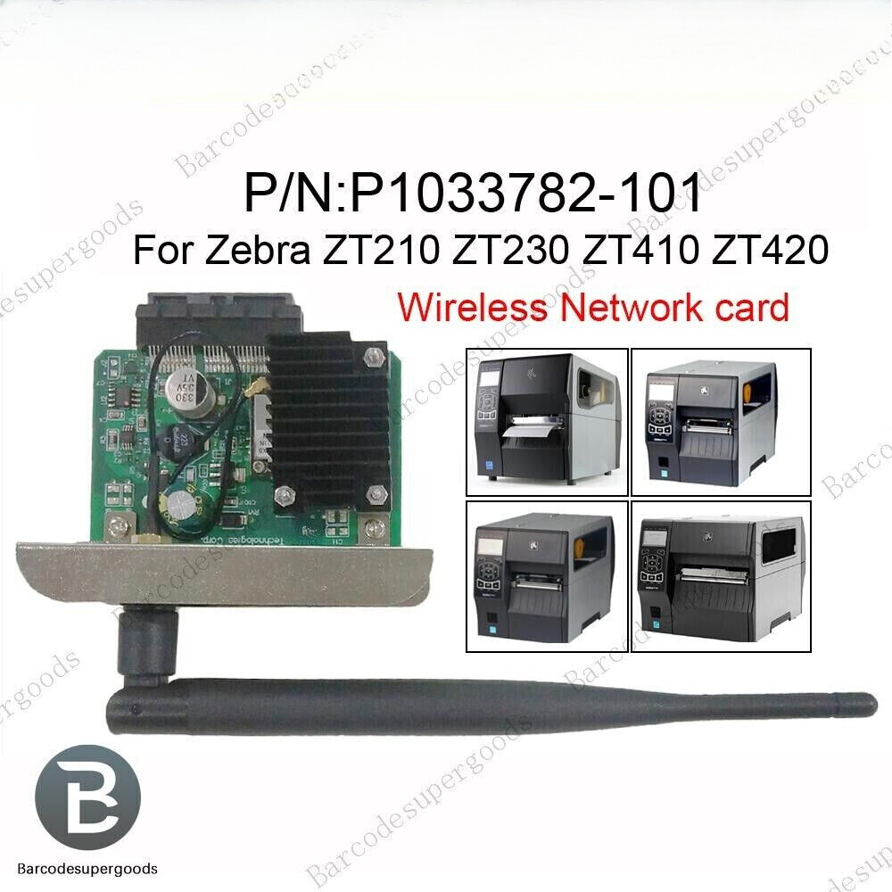 For Zebra ZT210 ZT230 ZT410 ZT420 Wireless WiFi Network Card (P1033782-101) 