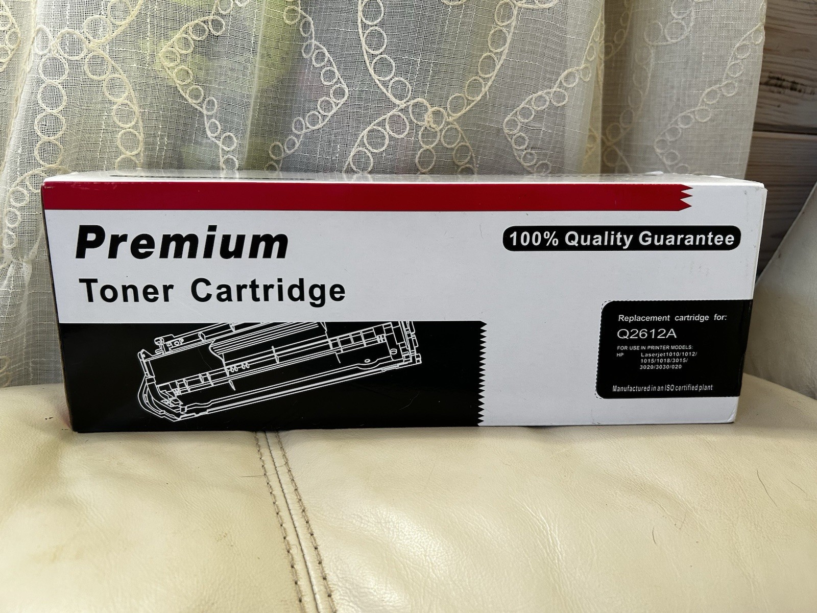 Premium Toner Cartridge Compatible with HP Q2612A