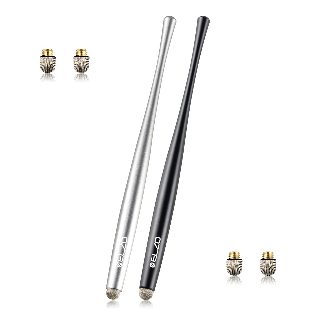Stylus Pen Combo Universal Capacitive Touch Screen 2 Packs with 4 Replacement...