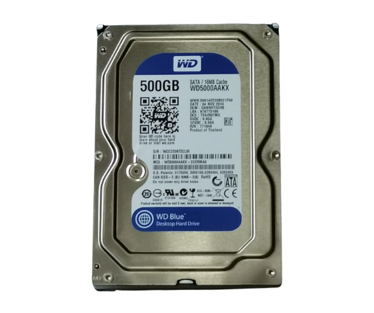 FOR Western Digital 500GB WD5000AAKX 7200RPM 16MB SATA 3.5" PC HDD