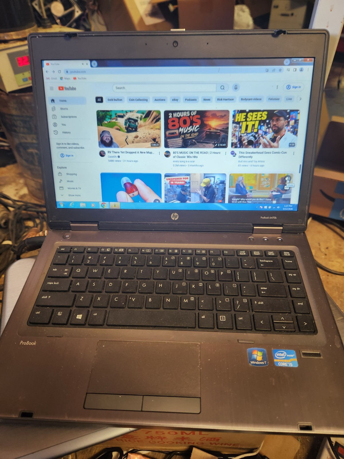 HP ProBook 6470b i5 3320 4gb ram runs great.
