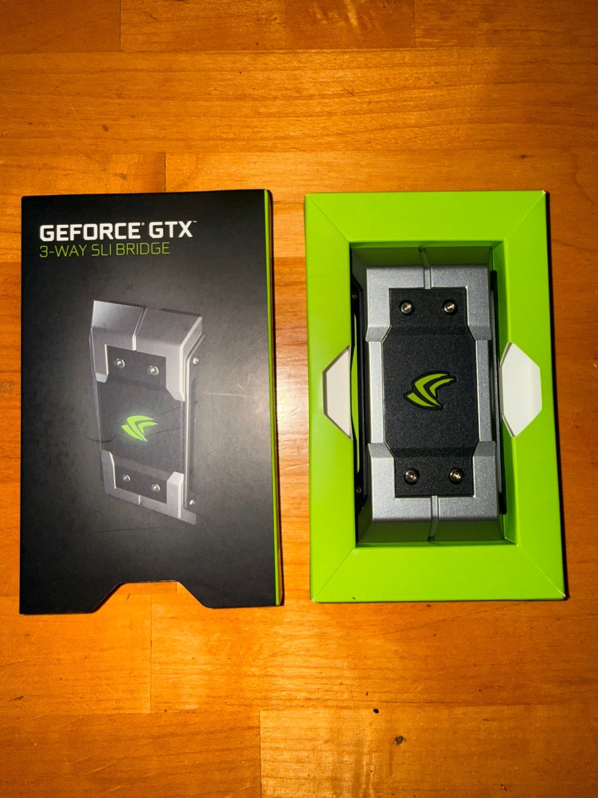 Nvidia 3-Way Triple SLI Lighted LED Bridge Adapter Geforce GTX