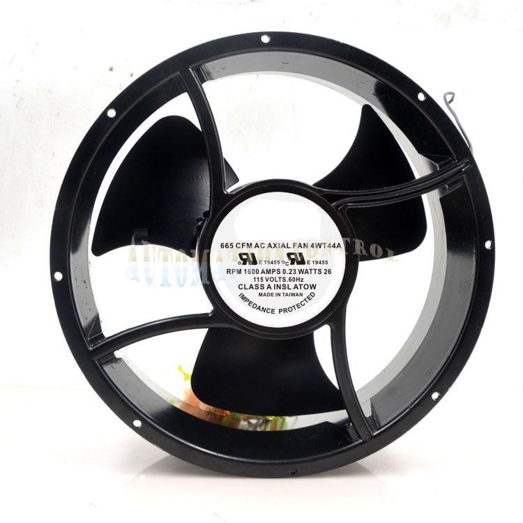 For Dayton 4WT44A 665 CFM AC 115V 0.23A 254*89mm Axial Cooling fan 2Wire