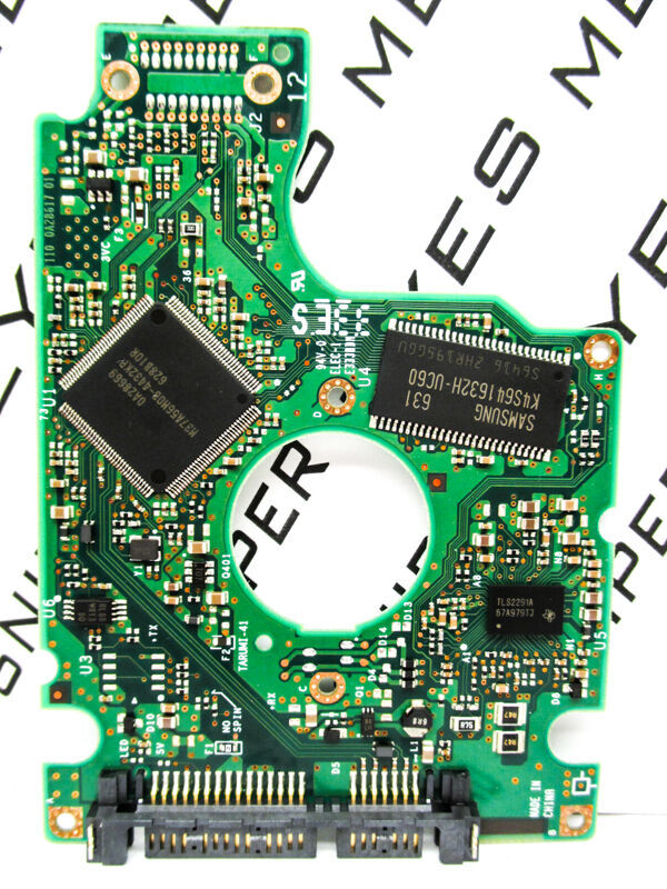 PCB - Hitachi 80GB HTS541080G9SA00 SATA 0A27404 DA1519 Laptop HardDrive DA1448_