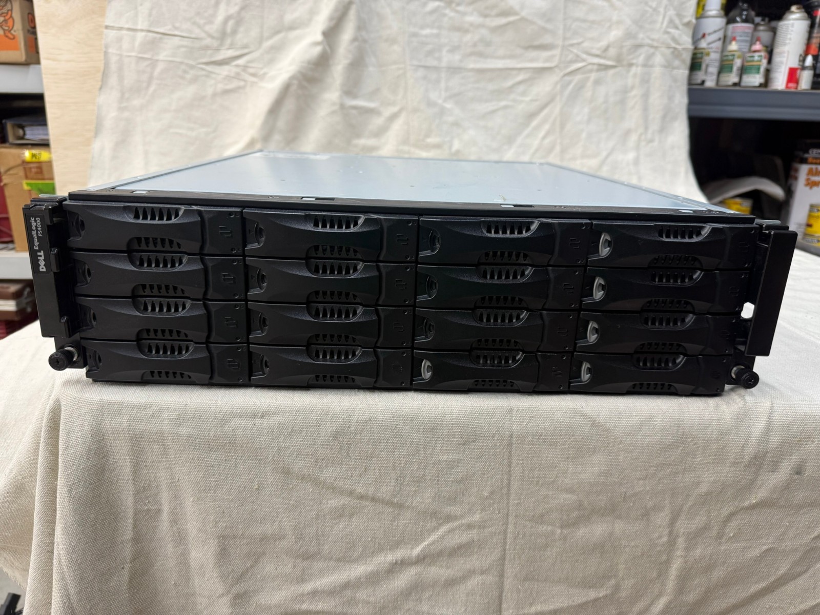 Dell EqualLogic PS4000XV 12x 600GB 7.2TB 15K SAS ISCSI SAN Storage System #2