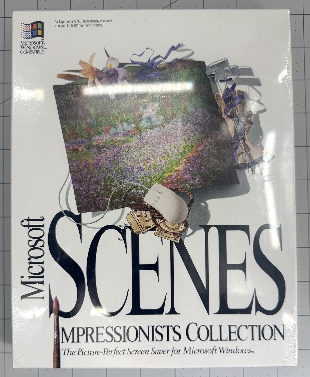 Microsoft Scenes Impressionist Windows 3.1 Collection 3.5" 1993 - New & Sealed