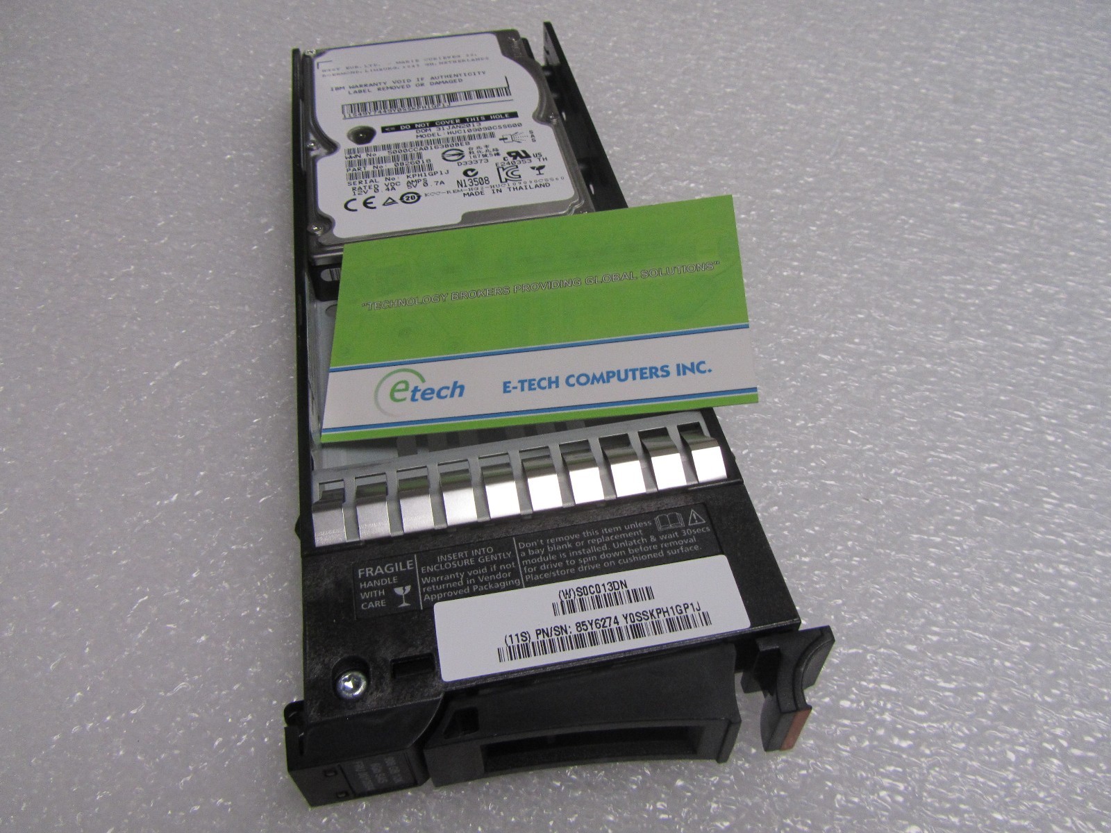 00Y2684 2076-3549 IBM 900GB 10K RPM 2.5” SAS HD for IBM v7000 2076-124 2076-224