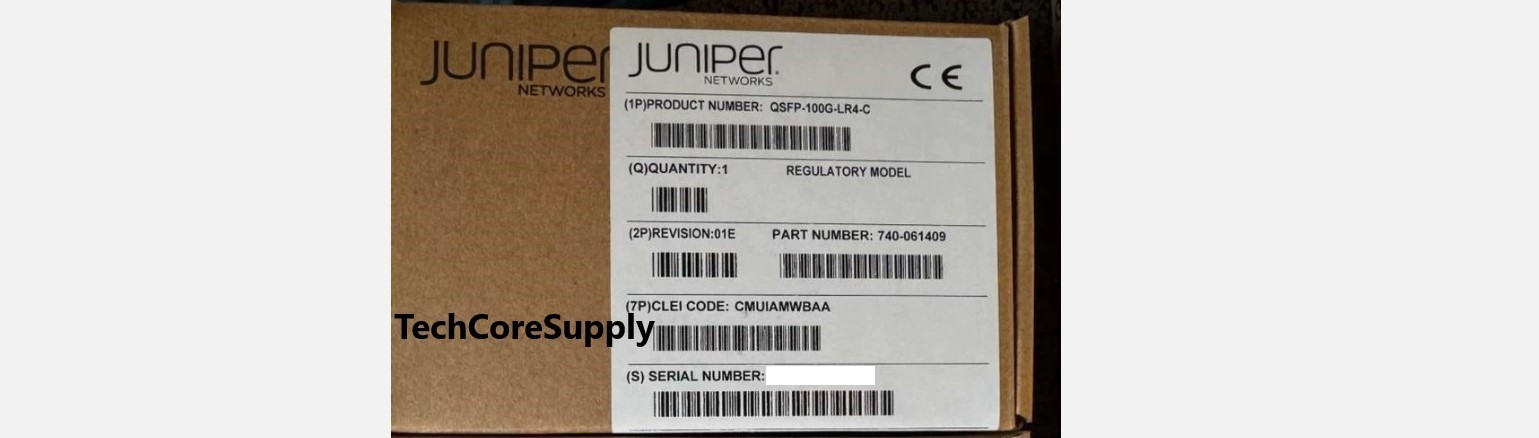 Brand New JUNIPER QSFP-100G-LR4-C QSFP-28, 100G-LR4 Transceiver 740-061409