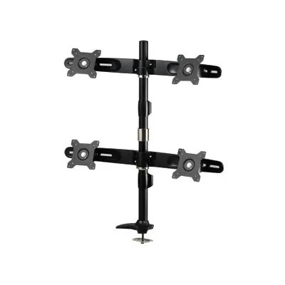 AMER NETWORKS AMR4P QUAD MONITOR GROMMET MOUNT SUPPORTS UP TO 4 LED OR LCD MON