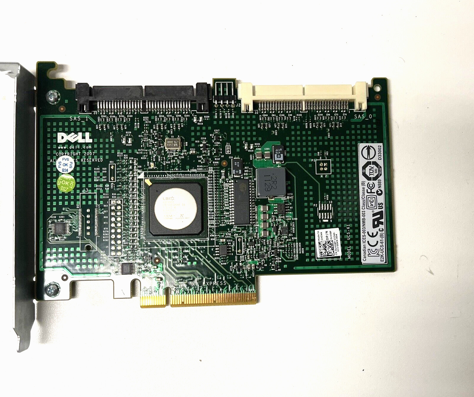 Dell PowerEdge UCS-61 E2K-UCS-61 YK838 PCIe Card 