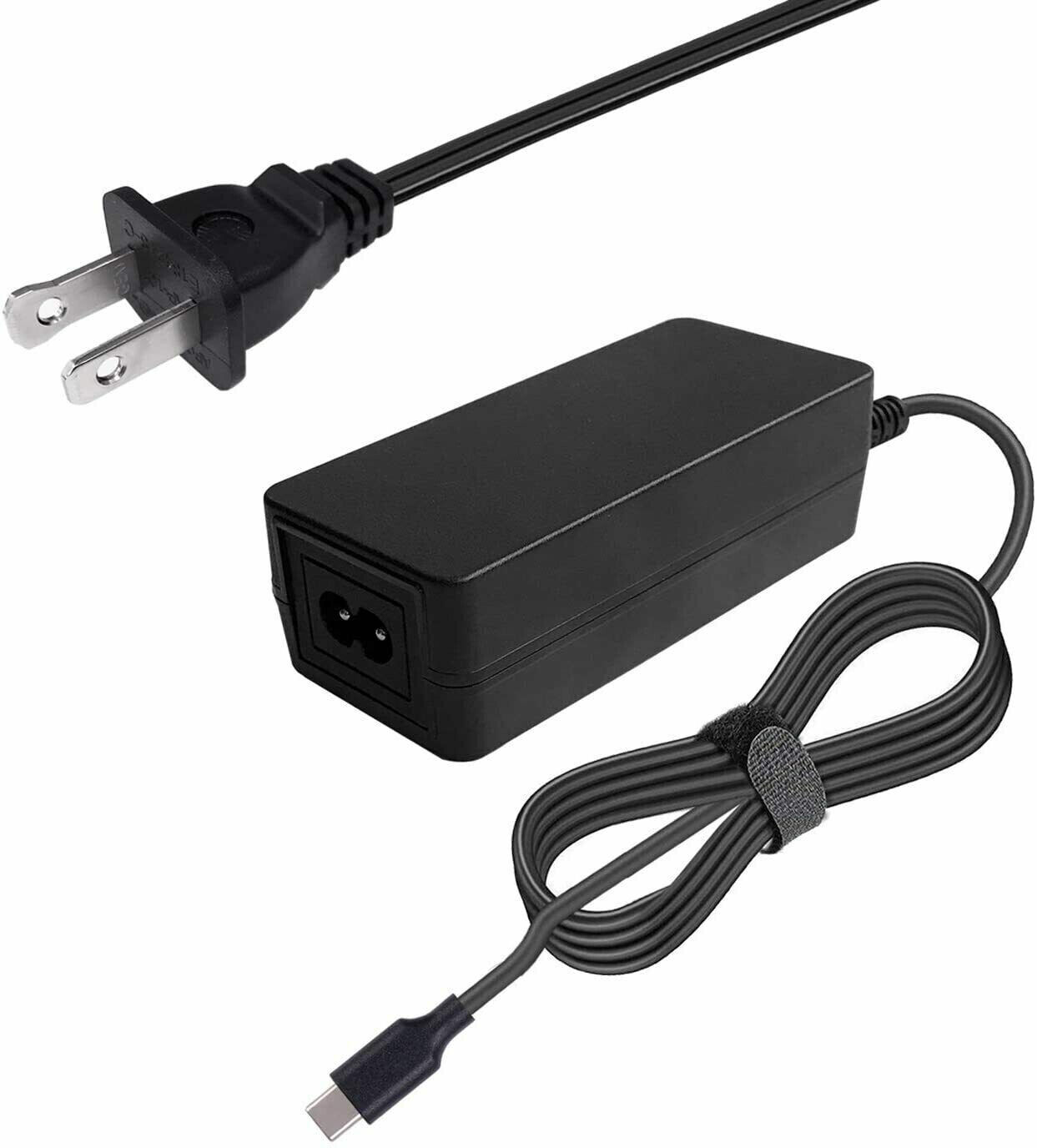 For Gateway GCNP41524-BK Chromebook USB-C Charger AC Power Adapter Cord