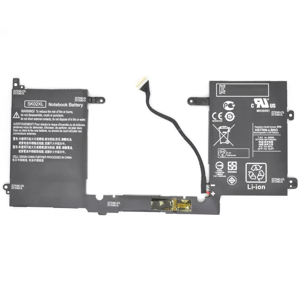 Genuine SK02XL battery for HP Split X2 13-R000 756416-001 TPN-C118 TPN-C119 30Wh