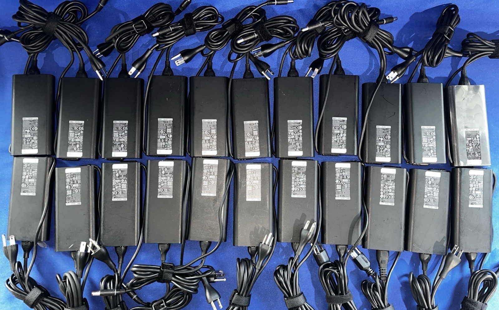Genuine Dell Slim 180W Laptop Adapter Charger 7.4mm Big Tip Large Barrel Lot x22
