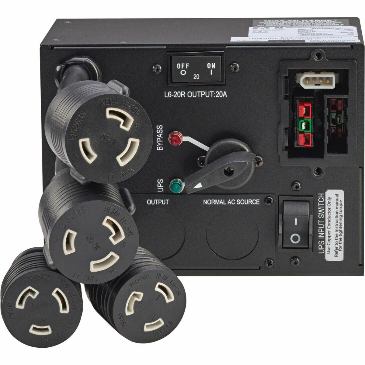 Eaton Tripp Lite Series Maintenance Bypass Switch for UPS Battery Backup