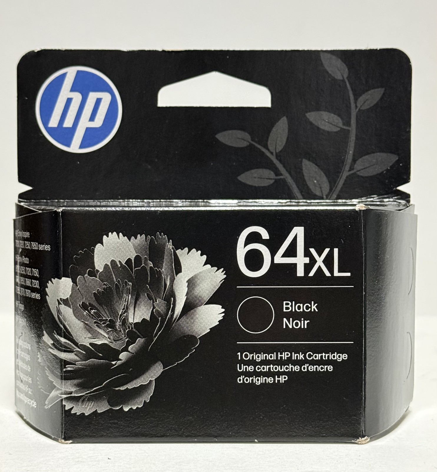 HP 64XL Black Ink Cartridge N9J92AN Genuine OEM EXP: 01/2028+